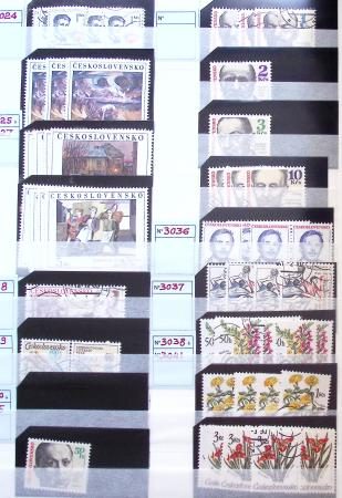 1928-2020 Important stock in 8 large stockbooks with
