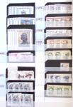 1928-2020 Important stock in 8 large stockbooks with