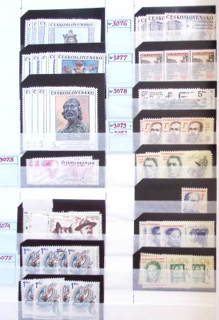 1928-2020 Important stock in 8 large stockbooks with