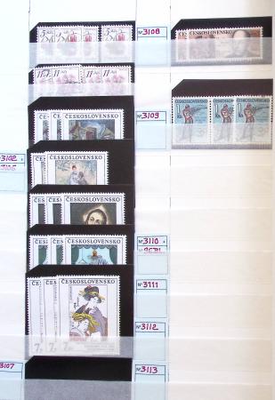 1928-2020 Important stock in 8 large stockbooks with
