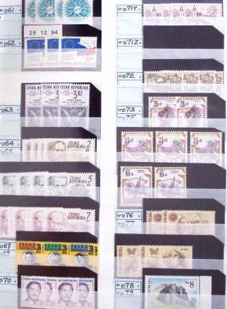 1928-2020 Important stock in 8 large stockbooks with