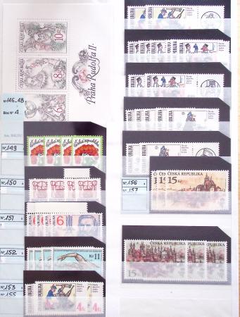 1928-2020 Important stock in 8 large stockbooks with