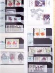 1928-2020 Important stock in 8 large stockbooks with