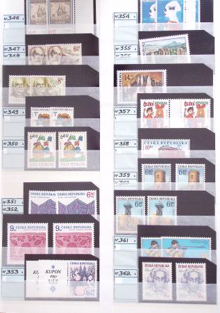 1928-2020 Important stock in 8 large stockbooks with