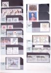 1928-2020 Important stock in 8 large stockbooks with