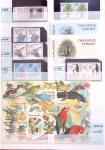 1928-2020 Important stock in 8 large stockbooks with