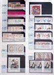 1928-2020 Important stock in 8 large stockbooks with