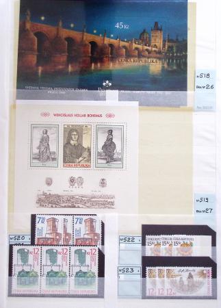 1928-2020 Important stock in 8 large stockbooks with