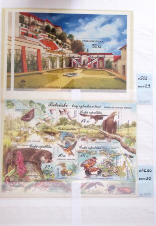 1928-2020 Important stock in 8 large stockbooks with