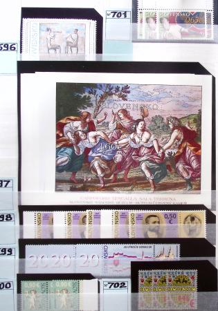 1928-2020 Important stock in 8 large stockbooks with