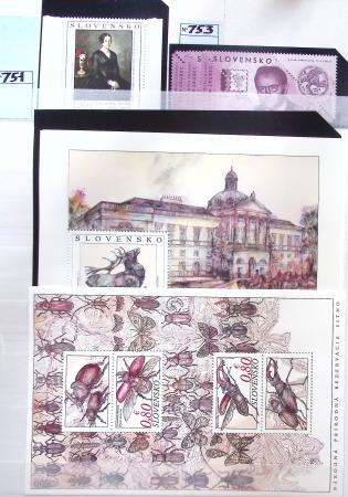 1928-2020 Important stock in 8 large stockbooks with