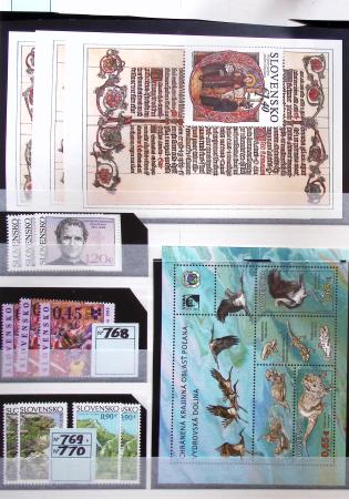 1928-2020 Important stock in 8 large stockbooks with