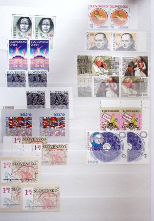 1928-2020 Important stock in 8 large stockbooks with