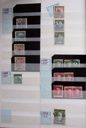 1928-2020 Important stock in 8 large stockbooks with