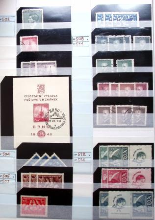 1928-2020 Important stock in 8 large stockbooks with