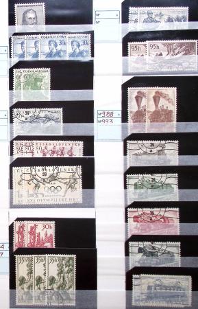 1928-2020 Important stock in 8 large stockbooks with