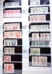 1928-2020 Important stock in 8 large stockbooks with