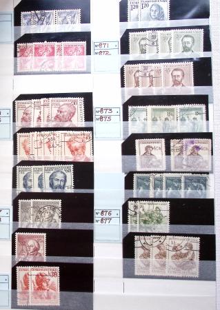 1928-2020 Important stock in 8 large stockbooks with
