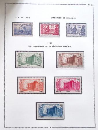 1892-2019 Collections de colonies plus aussi TAAF,