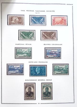 1892-2019 Collections de colonies plus aussi TAAF,