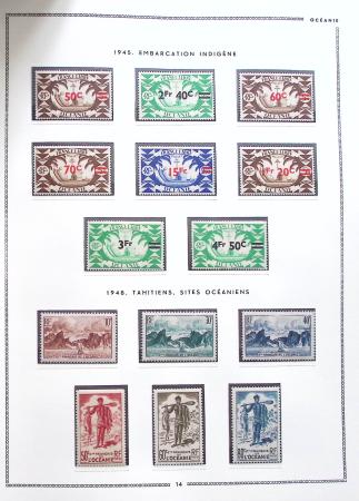 1892-2019 Collections de colonies plus aussi TAAF,