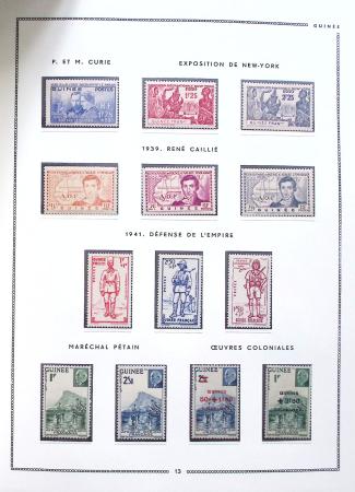 1892-2019 Collections de colonies plus aussi TAAF,