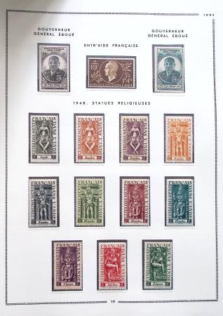 1892-2019 Collections de colonies plus aussi TAAF,