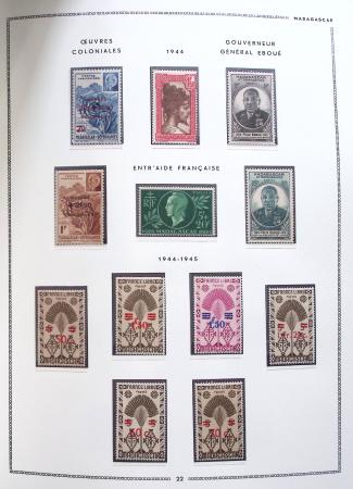 1892-2019 Collections de colonies plus aussi TAAF,