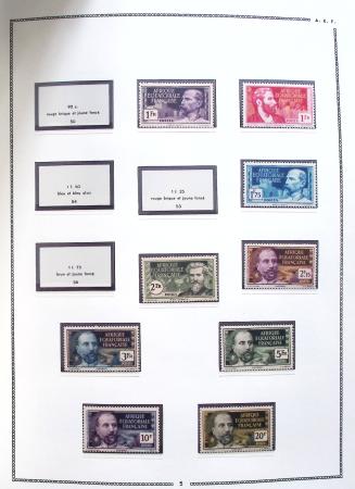 1892-2019 Collections de colonies plus aussi TAAF,