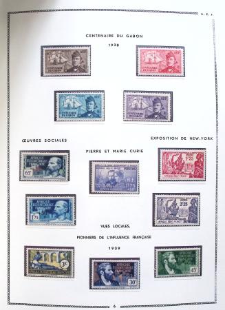 1892-2019 Collections de colonies plus aussi TAAF,