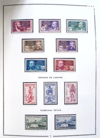 1892-2019 Collections de colonies plus aussi TAAF,