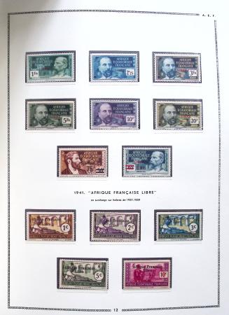 1892-2019 Collections de colonies plus aussi TAAF,