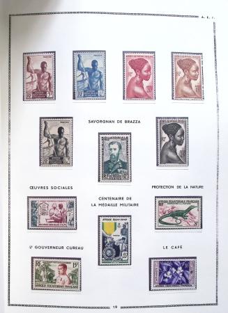 1892-2019 Collections de colonies plus aussi TAAF,