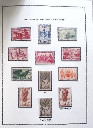 1892-2019 Collections de colonies plus aussi TAAF,
