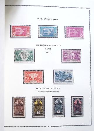 1892-2019 Collections de colonies plus aussi TAAF,