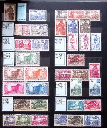 1892-2019 Collections de colonies plus aussi TAAF,