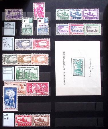 1892-2019 Collections de colonies plus aussi TAAF,