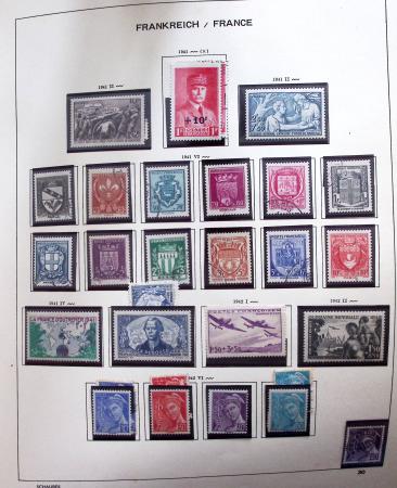 1849- 2011, Lot de France avec section classique dont