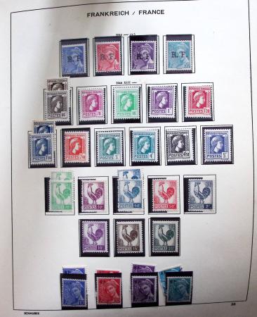 1849- 2011, Lot de France avec section classique dont