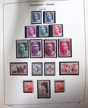 1849- 2011, Lot de France avec section classique dont