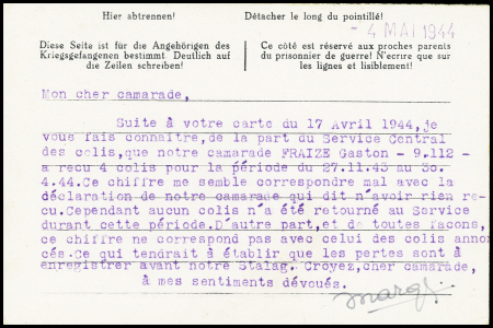 14 plis divers 1939-1945 dont 2 cartes de priorité navale + 10 CP neuves pour l'érection du monument du Maréchal Leclerc (vers 1955). TB