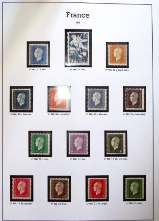 1930-2007, Collection de timbres neufs, très propre,