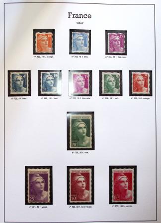 1930-2007, Collection de timbres neufs, très propre,