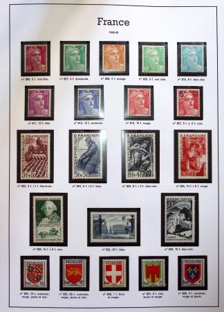 1930-2007, Collection de timbres neufs, très propre,