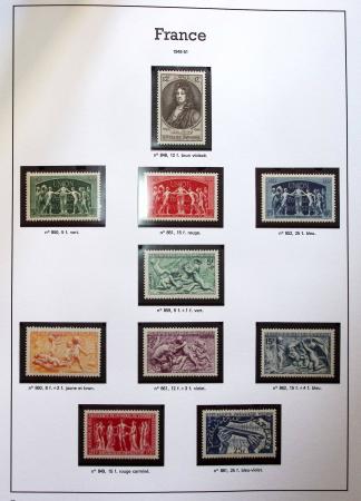 1930-2007, Collection de timbres neufs, très propre,