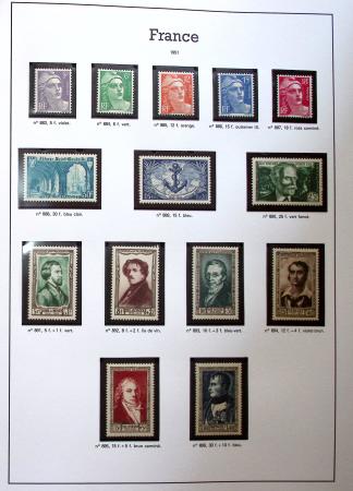 1930-2007, Collection de timbres neufs, très propre,