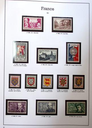 1930-2007, Collection de timbres neufs, très propre,