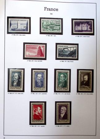 1930-2007, Collection de timbres neufs, très propre,