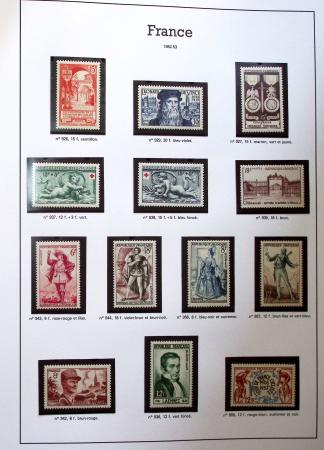 1930-2007, Collection de timbres neufs, très propre,