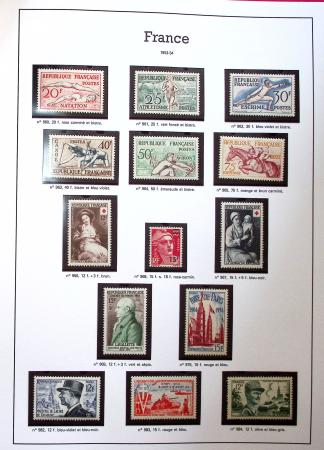 1930-2007, Collection de timbres neufs, très propre,